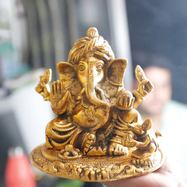 Metal_Ganesha_Statue_Good_Luck